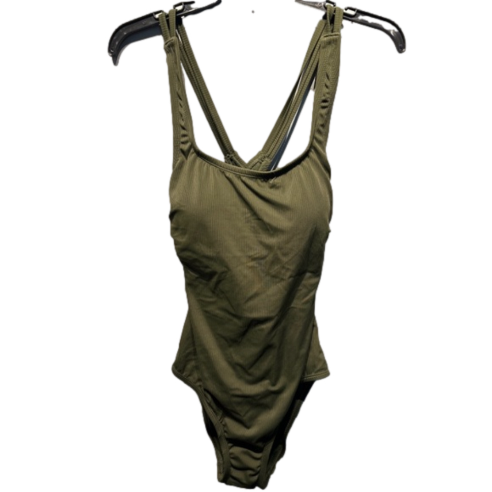 Olive Green Women's Swimsuit
